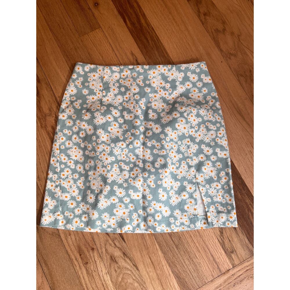 Wild Fable Flower Mini Skirt, XS
